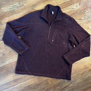 Ibex 1/4 Zip Wool Pullover